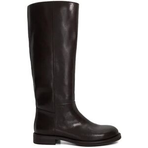 Dune London Women's 'Tova' Leather Knee High Boots in Brown Size: 5 Brown 5 Dune London Women's 'Tova' Leather Knee High Boots in Brown Size: 5 Brown 5