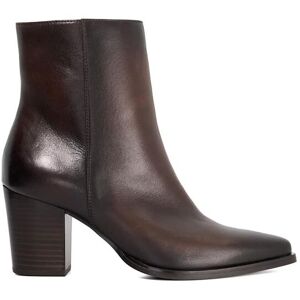 Dune London Women's 'Paxten' Leather Ankle Boots in Brown Size: 4 Brown 4 Dune London Women's 'Paxten' Leather Ankle Boots in Brown Size: 4 Brown 4