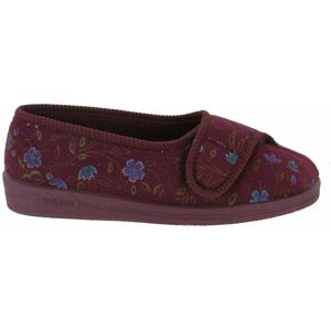 Comfylux Women's Diana Floral Slippers in Wine Size: 5 Wine 5 Comfylux Women's Diana Floral Slippers in Wine Size: 5 Wine 5