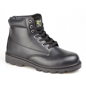 Grafters Men's Padded Leather Safety Boots in Black Size: 11 Black 11 Grafters Men's Padded Leather Safety Boots in Black Size: 11 Black 11