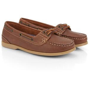 CATESBY ENGLAND Women's Pixie Premium Leather Boat Shoes in Brown Size: 4 Brown 4 CATESBY ENGLAND Women's Pixie Premium Leather Boat Shoes in Brown Size: 4 Brown 4