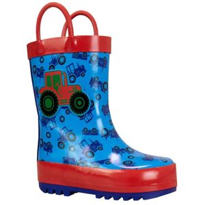 Harry Bear Boy's Wellington Boots Tractor in Blue Size: Infant 13 Blue Infant 13 Harry Bear Boy's Wellington Boots Tractor in Blue Size: Infant 13 Blue Infant 13