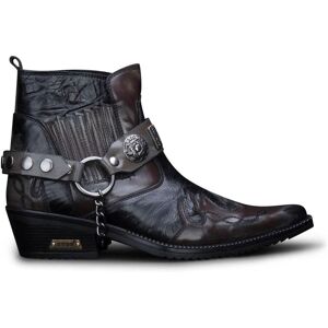 Etor Men's Ankle Cowboy Real Leather Wincklepickers Boots in Brown Size: 10 Brown 10 Etor Men's Ankle Cowboy Real Leather Wincklepickers Boots in Brown Size: 10 Brown 10
