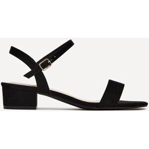 Linzi Women's Kezzi Black Faux Suede Low Heeled Sandals Size: 7-Standard Fit Black 7-Standard Fit Linzi Women's Kezzi Black Faux Suede Low Heeled Sandals Size: 7-Standard Fit Black 7-Standard Fit