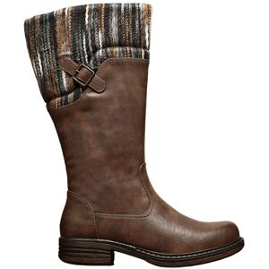IVACHY Women's Tall Winter Boots With Knit Cuff in Camel Size: 7 Camel 7 IVACHY Women's Tall Winter Boots With Knit Cuff in Camel Size: 7 Camel 7