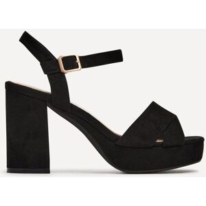 Linzi Women's Verony Black Faux Suede Platform Block Heel Size: 7-Standard Fit Black 7-Standard Fit Linzi Women's Verony Black Faux Suede Platform Block Heel Size: 7-Standard Fit Black 7-Standard Fit
