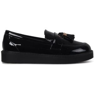 Linzi Women's Naomi Wide Fit Black Patent Loafer Size: 4-Wide Fit Black 4-Wide Fit Linzi Women's Naomi Wide Fit Black Patent Loafer Size: 4-Wide Fit Black 4-Wide Fit