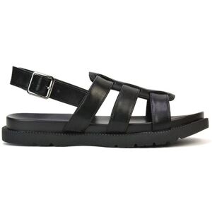 XY London Women's 'Gayna' Cleated Sole Strappy Open Toe Gladiator Platform Sandals in Black Size: 4 Black 4 XY London Women's 'Gayna' Cleated Sole Strappy Open Toe Gladiator Platform Sandals in Black Size: 4 Black 4
