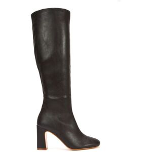 XY London Women's 'Lillia' Knee High Heeled Boots in Dark Brown Size: 8 Dark Brown 8 XY London Women's 'Lillia' Knee High Heeled Boots in Dark Brown Size: 8 Dark Brown 8
