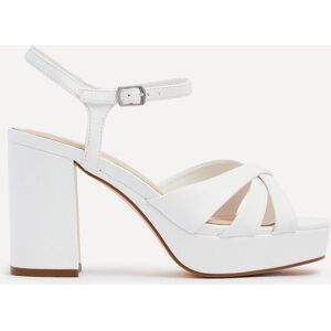 Linzi Women's Keliah White Faux Leather Platform Heels Size: 7-Standard Fit White 7-Standard Fit Linzi Women's Keliah White Faux Leather Platform Heels Size: 7-Standard Fit White 7-Standard Fit