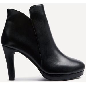 Linzi Women's Layara Black Faux Leather Small Platform Ankle Boot Size: 4-Standard Fit Black 4-Standard Fit Linzi Women's Layara Black Faux Leather Small Platform Ankle Boot Size: 4-Standard Fit Black 4-Standard Fit