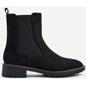 Linzi Women's Dalston Black Faux Suede Classic Chelsea Boot Size: 5-Standard Fit Black 5-Standard Fit Linzi Women's Dalston Black Faux Suede Classic Chelsea Boot Size: 5-Standard Fit Black 5-Standard Fit