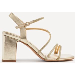 Linzi Women's Kira Gold Diamante Block Heels Size: 7-Standard Fit Gold 7-Standard Fit Linzi Women's Kira Gold Diamante Block Heels Size: 7-Standard Fit Gold 7-Standard Fit