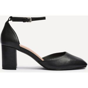 Linzi Women's Sydney Black Square Toe Court Heels Size: 4-Standard Fit Black 4-Standard Fit Linzi Women's Sydney Black Square Toe Court Heels Size: 4-Standard Fit Black 4-Standard Fit