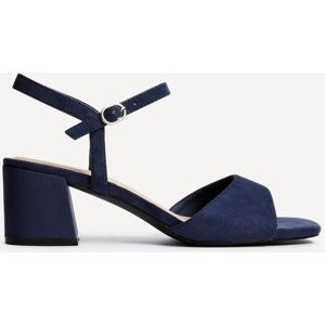 Linzi Women's Darlene Navy Faux Suede Low Heeled Sandals Size: 6-Standard Fit Navy 6-Standard Fit Linzi Women's Darlene Navy Faux Suede Low Heeled Sandals Size: 6-Standard Fit Navy 6-Standard Fit