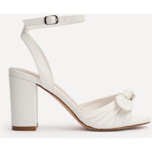 Linzi Women's Darling White Faux Leather Bow Detail Heels Size: 8-Standard Fit White 8-Standard Fit Linzi Women's Darling White Faux Leather Bow Detail Heels Size: 8-Standard Fit White 8-Standard Fit