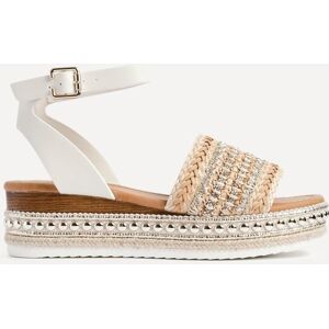 Linzi Women's Opulant Gold Espadrille Flatform Sandals Size: 4-Standard Fit Gold 4-Standard Fit Linzi Women's Opulant Gold Espadrille Flatform Sandals Size: 4-Standard Fit Gold 4-Standard Fit