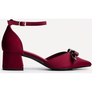 Linzi Women's Orla Burgundy Scuba Low Block Court Heel Size: 5-Standard Fit Burgundy 5-Standard Fit Linzi Women's Orla Burgundy Scuba Low Block Court Heel Size: 5-Standard Fit Burgundy 5-Standard Fit