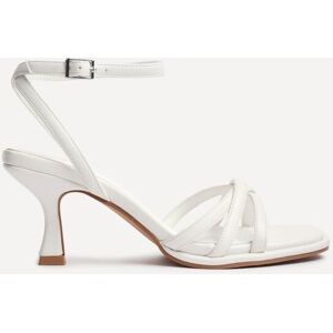 Linzi Women's Faro White Strappy Heeled Sandals Size: 7-Standard Fit White 7-Standard Fit Linzi Women's Faro White Strappy Heeled Sandals Size: 7-Standard Fit White 7-Standard Fit