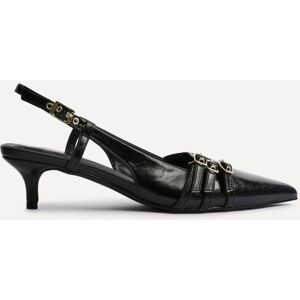 Linzi Women's Retro Black Patent Kitten Court Heels Size: 5-Standard Fit Black 5-Standard Fit Linzi Women's Retro Black Patent Kitten Court Heels Size: 5-Standard Fit Black 5-Standard Fit