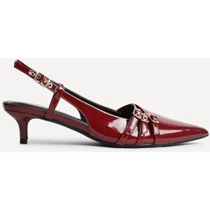 Linzi Women's Retro Burgundy Patent Kitten Court Heels Size: 6-Standard Fit Burgundy 6-Standard Fit Linzi Women's Retro Burgundy Patent Kitten Court Heels Size: 6-Standard Fit Burgundy 6-Standard Fit