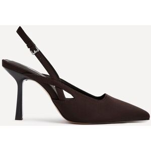 Linzi Women's Rhea Brown Scuba Sling Back Court Heels Size: 6-Standard Fit Brown 6-Standard Fit Linzi Women's Rhea Brown Scuba Sling Back Court Heels Size: 6-Standard Fit Brown 6-Standard Fit