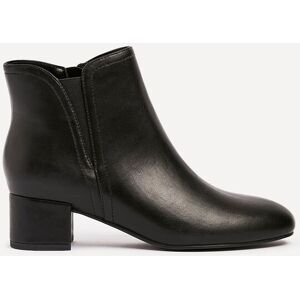 Linzi Women's Manor Black Faux Leather Block Heeled Ankle Boot Size: 4-Standard Fit Black 4-Standard Fit Linzi Women's Manor Black Faux Leather Block Heeled Ankle Boot Size: 4-Standard Fit Black 4-Standard Fit