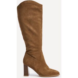 Linzi Women's Rodeo Tan Faux Suede Western Long Block Heeled Boot Size: 4-Standard Fit Tan 4-Standard Fit Linzi Women's Rodeo Tan Faux Suede Western Long Block Heeled Boot Size: 4-Standard Fit Tan 4-Standard Fit