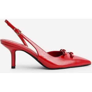 Linzi Women's Aysha Red Faux Leather Court Heels Size: 4-Standard Fit Red 4-Standard Fit Linzi Women's Aysha Red Faux Leather Court Heels Size: 4-Standard Fit Red 4-Standard Fit