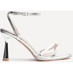 Linzi Women's Verve Silver Crossover Stiletto Heel Size: 5-Standard Fit Silver 5-Standard Fit Linzi Women's Verve Silver Crossover Stiletto Heel Size: 5-Standard Fit Silver 5-Standard Fit