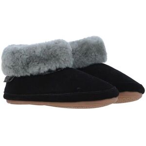 Fenland England Women's Sheepskin Bootie Slippers in Black Size: 5-6 Black 5-6 Fenland England Women's Sheepskin Bootie Slippers in Black Size: 5-6 Black 5-6