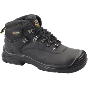 Grafters Men's Super Wide EEEE Fitting Safety Boots in Black Size: 9 Black 9 Grafters Men's Super Wide EEEE Fitting Safety Boots in Black Size: 9 Black 9