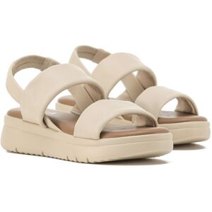 VIVA Elle: Women's Lightweight Elasticated Strap Flatform Wedge Sandals in Cream Size: 8 Cream 8 VIVA Elle: Women's Lightweight Elasticated Strap Flatform Wedge Sandals in Cream Size: 8 Cream 8
