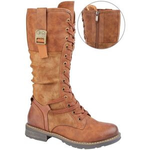 Cipriata Women's Gabriela Knee-High Boots in Tan Size: 5 Tan 5 Cipriata Women's Gabriela Knee-High Boots in Tan Size: 5 Tan 5