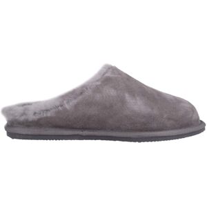 SNUGRUGS Men's Newbury, Open Back Mule Sheepskin Slippers with Rubber Sole in Grey Size: 6 Grey 6 SNUGRUGS Men's Newbury, Open Back Mule Sheepskin Slippers with Rubber Sole in Grey Size: 6 Grey 6