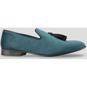 Oswin Hyde Men's Jacob Tassle Velvet Smoking Loafer in Dark Green Size: 7 Dark Green 7 Oswin Hyde Men's Jacob Tassle Velvet Smoking Loafer in Dark Green Size: 7 Dark Green 7