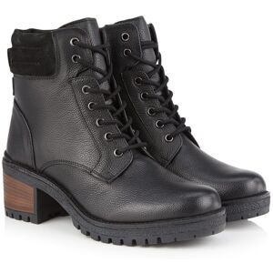 Amen Shoes Women's Cara Leather Heeled Boots in Black Size: 5 Black 5 Amen Shoes Women's Cara Leather Heeled Boots in Black Size: 5 Black 5
