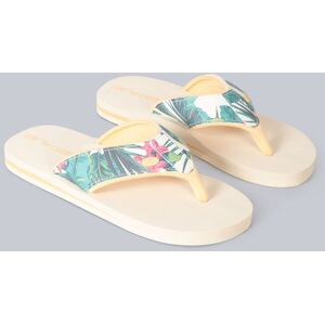 Animal Women's Swish All Over Printed Flip Flop in Beige Size: 7 Beige 7 Animal Women's Swish All Over Printed Flip Flop in Beige Size: 7 Beige 7