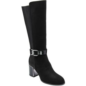 Lotus Women's 'Elsa' Heeled Knee-High Boots in Black Size: 8 Black 8 Lotus Women's 'Elsa' Heeled Knee-High Boots in Black Size: 8 Black 8