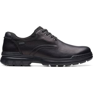 Clarks Men's Rockie Walk GORE-TEX Black Leather Derby Shoes, Lace Up Size: 6-Wide Fit Black 6-Wide Fit Clarks Men's Rockie Walk GORE-TEX Black Leather Derby Shoes, Lace Up Size: 6-Wide Fit Black 6-Wide Fit
