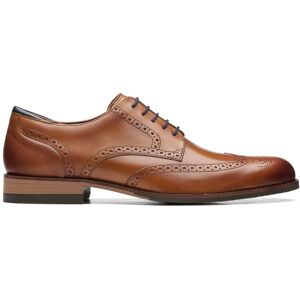 Clarks Men's Craft Arlo Limit Brogue Tan Leather Brogues, Oxford Shoes, Lace Up in Brown Size: 6-Wide Fit Brown 6-Wide Fit Clarks Men's Craft Arlo Limit Brogue Tan Leather Brogues, Oxford Shoes, Lace Up in Brown Size: 6-Wide Fit Brown 6-Wide Fit