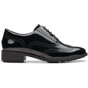 Clarks Women's Havisham Oak Black Patent Brogues, Lace Up Size: 6-Wide Fit Black 6-Wide Fit Clarks Women's Havisham Oak Black Patent Brogues, Lace Up Size: 6-Wide Fit Black 6-Wide Fit