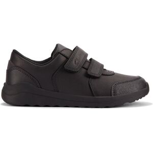 Clarks Daze Step 2 Kid Black Leather Riptape, School Shoes Size: 11-Extra Wide Fit Black 11-Extra Wide Fit Clarks Daze Step 2 Kid Black Leather Riptape, School Shoes Size: 11-Extra Wide Fit Black 11-Extra Wide Fit