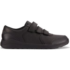Clarks Daze Step 2 Youth Black Leather Riptape, School Shoes Size: 9-Narrow Fit Black 9-Narrow Fit Clarks Daze Step 2 Youth Black Leather Riptape, School Shoes Size: 9-Narrow Fit Black 9-Narrow Fit