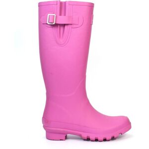 Lunar Women's Largo Rubber Wellington Boots in Pink Size: 8 Pink 8 Lunar Women's Largo Rubber Wellington Boots in Pink Size: 8 Pink 8