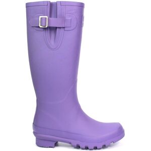 Lunar Women's Largo Rubber Wellington Boots in Purple Size: 7 Purple 7 Lunar Women's Largo Rubber Wellington Boots in Purple Size: 7 Purple 7