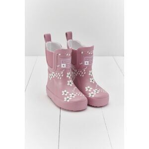 Grass & Air Women's Floral Shortie Welly Boot in Pink Size: 4 Pink 4 Grass & Air Women's Floral Shortie Welly Boot in Pink Size: 4 Pink 4
