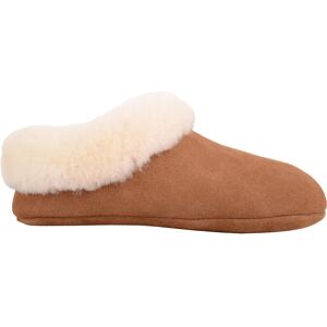 SNUGRUGS Women's Avery, Open Back Sheepskin Mule Slipper with Cuff in Tan Size: 5 Tan 5 SNUGRUGS Women's Avery, Open Back Sheepskin Mule Slipper with Cuff in Tan Size: 5 Tan 5