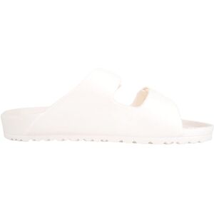 ABSOLUTE FOOTWEAR Women's Slip On Lightweight Summer Holiday Beach Pool Sea Mule Sliders Sandals in White Size: 4 White 4 ABSOLUTE FOOTWEAR Women's Slip On Lightweight Summer Holiday Beach Pool Sea Mule Sliders Sandals in White Size: 4 White 4