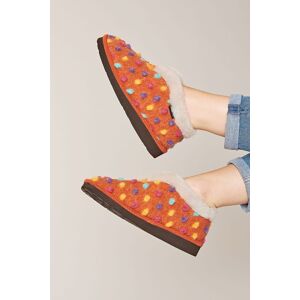 Moshulu Women's 'Bo' Short Spotty Bootie Slippers in Orange Size: 8 Orange 8 Moshulu Women's 'Bo' Short Spotty Bootie Slippers in Orange Size: 8 Orange 8